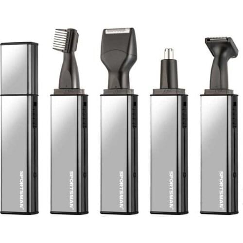 SM nose hair trimmer 4 in 1 rechargeable beard hair trimmer sideburn trimmer electric shaver eyebrow trimmer