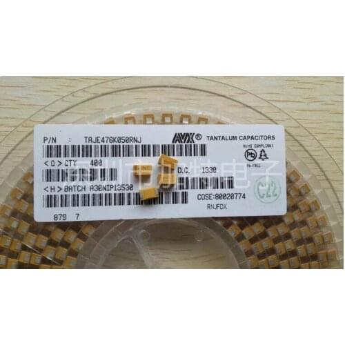 TAJE476K050RNJ 7343 47UF 50V size: E 476K 2917