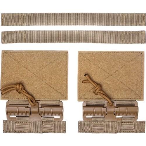 Tactical Climbing bag Tactical Quick Release Buckle Set With Hook And Loop Fastener Applicable to Vest