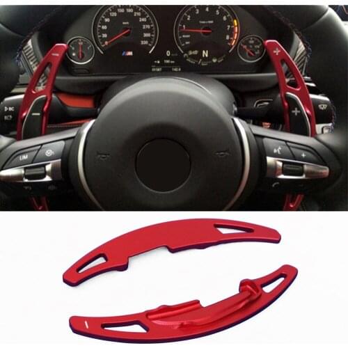 For BMW M4 F82 F83 M6 F06 M2 F87 M3 F80 Gran Coupe X5M F85 X6M F86 Car Steering Wheel Shift Paddle Shifter Extender Accessories