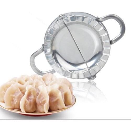 Stainless Steel Dumpling Maker Wraper Mould Kitchen Accessories Dough Cutter Pie Ravioli Dumpling Eco-Friendly Pastry Tools