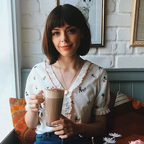 Flower Embroidery Shirt 2021 Elegant Woman Ruffles V Neck Short Sleeve Shirts Tops Ladies Vintage Casual Chemises Fashion