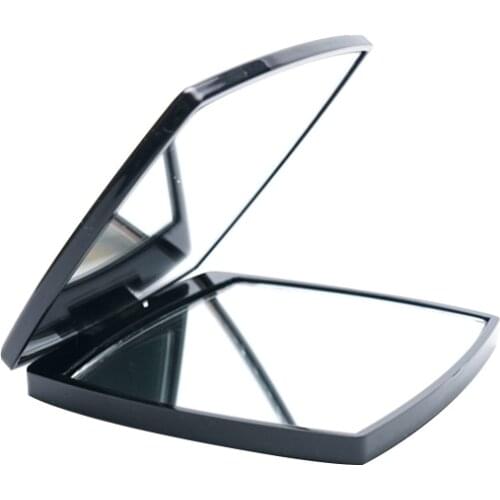 1pc Mini Square Makeup Mirror Portable Double-sided Vanity Mirror Cosmetic Mirror Makeup Vanity Foldable Pocket Compact Mirror
