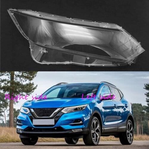 Car Headlamp Lens For Nissan Qashqai 2019 2020 Car Headlight cover Headlamp Lens Auto Shell Cover