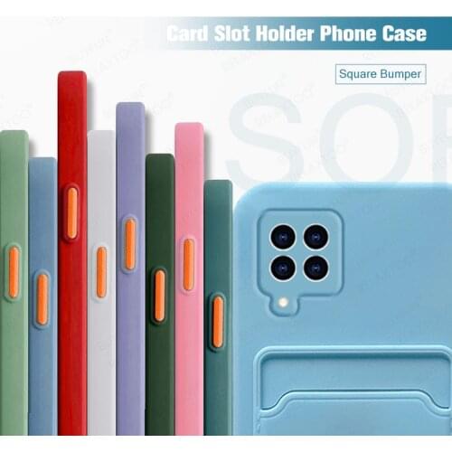 Card Wallet Phone Case For Samsung Galaxy A42 Soft Silicone Coque For Sansung A52 A32 A 72 42 12 02 71 S 21 30 20 FE Plus Ultra