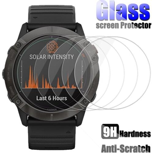 Tempered Glass For Garmin Fenix 5 5s 6 Pro 6s 6X Pro Smart Watch Explosion-proof Protective Film Screen Protector