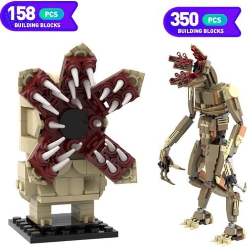 Moc TV Movie Figures MOC-35522 Stranger Things Demogorgon MOC Brickheadz Educational Toys Building Blocks Childrens Toys Gifts