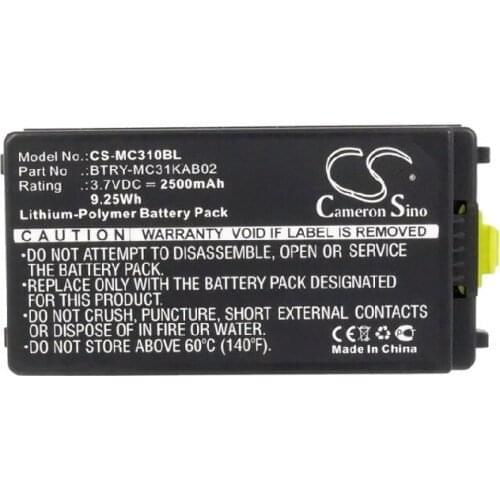 Cameron Sino 2500mAh Battery for Symbol MC3100,MC3190,MC3190G,MC3190-G13H02E0,MC3190-RL2S04E0A,MC3190-RL4S04E0A,MC3190-SL4H12E0U