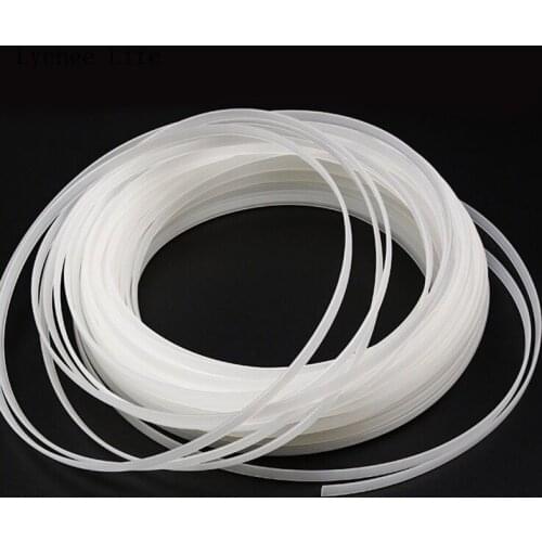 Lychee Life 10Yards Clear Plastic Boning Corset Bone Women Wedding Dress Supporting Stripe Diy Sewing Crafts