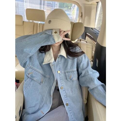 Женские джинсовые куртки Pengpious China At AliExpress