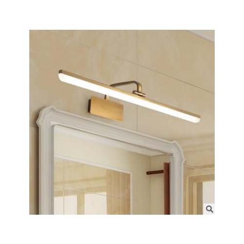 All copper deer head American mirror headlight bathroom waterproof antler wall lamp bathroom mirror cabinet lamp makeup lamps