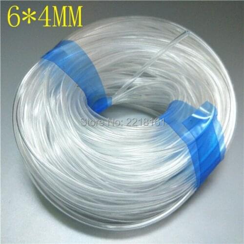 20M Free shipping 5X3MM 6X4mm single line transparent ink tube for Seiko head SID Phaeton JHF Vista Crystaljet printer