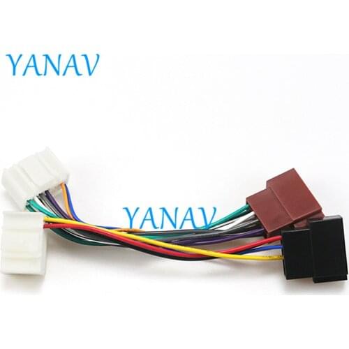 12-133 ISO Radio Adapter for-HYUNDAI for KIA (select models) Wiring Harness Connector Lead Loom Cable Plug Car Stereo Radio