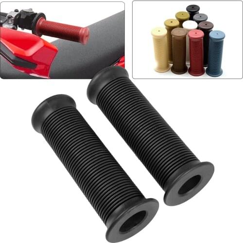 R QIANKONG 22mm 7/8" Handlebar Hand Grips for honda prilia ducati hyosung suzuki yamaha BMW kawasaki msx pcx hornet