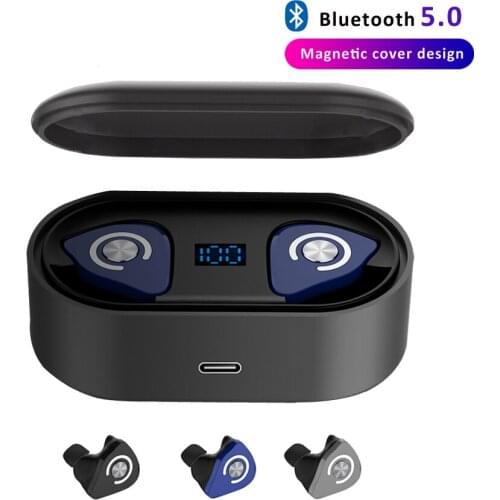M9 TWS Bluetooth Earphone Wireless Headphones 8D Stereo True Wireless Earbuds sports HiFi earphone