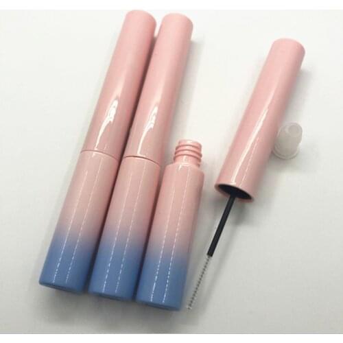 4ml Wholesale Mascara Tubes Eyelash Bottles VE Oil Growth Fluid Containers Pink Blue Thin Mascara Tubes Eye Cosmetic Containers
