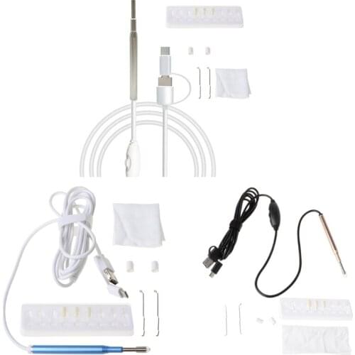 3 in 1 Ear Wax Removal Tool,USB Otoscope-Ear Scope Camera 3.9mm Digital Endoscop