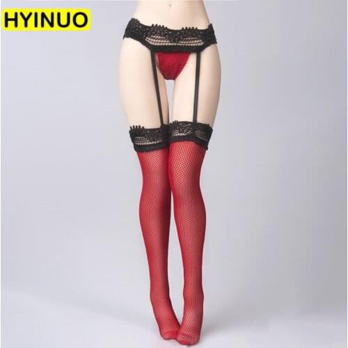 2 Color 1/6 Scale Female Sexy Briefs Sling Socks Girl Lower body Stockings Clothes Clothing Set For 12"Action Figure Female Body