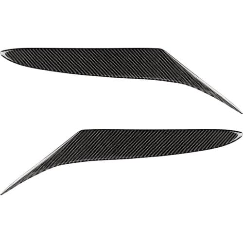 1 Pair Lamp Eyebrow Durable and Practical Personality for Mazda RX-8 RX8 2004-2008 Carbon Fiber Headlight Eyebrows Eyelids