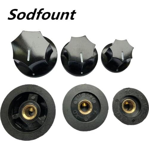 10pcs 23mmX16mm B01 potentiometer knob B1 bakelite knob potentiometer handle inner hole 6mm
