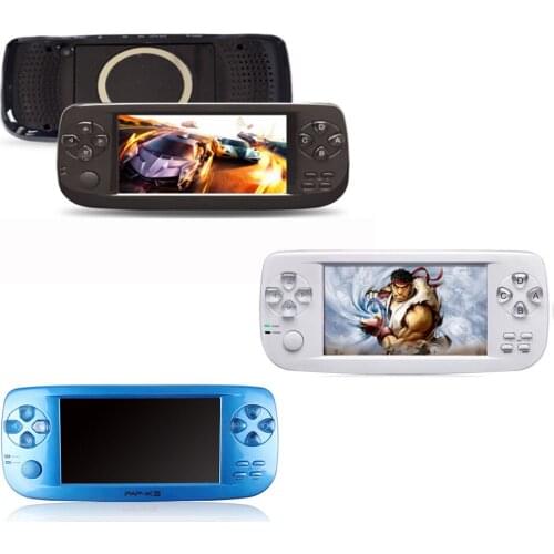 2PCS 4.3 inch 64Bit PAP K3 Built-in 1300 no-repeat game Handheld Video Game Console for NEOGOE\CPS\GBA\GBC\GB\SFC\FC\MD\GG etc