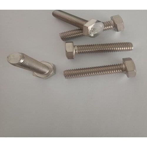 304 stainless steel outside hex head long bolt DIN933 M12*150160 170 180 190 200 210 220 230 240 250 260 280 300 350 400 450 500