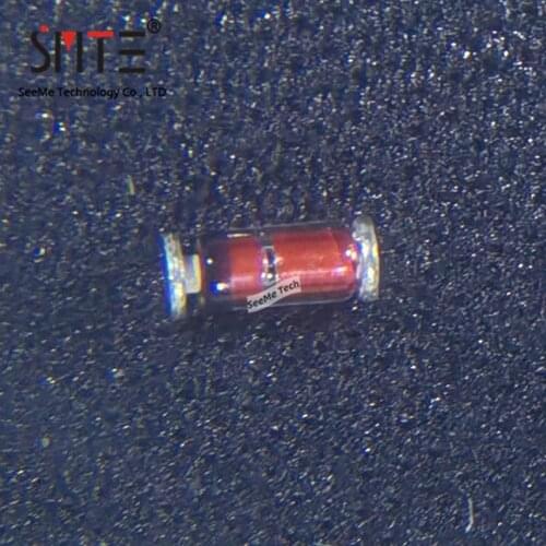 500pcs/lot 1N914 DIODE GEN PURP 75V 200MA DO35 New and original