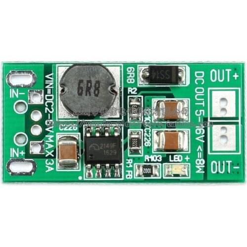 8W USB Input DC-DC 5V to 12V Converter Step Up Module Power Supply Boost Module 2016 New