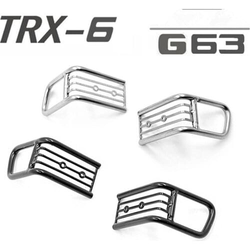 Stainless Steel Lamp shade Tail Light Cover for Traxxas TRX6 G63 RC Car Upgrade Parts Accessories