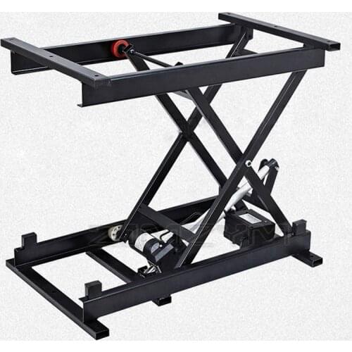 Electric lift coffee table hardware folding iron frame Smart custom home accessories dining Table lifting bracket 150mm stroke