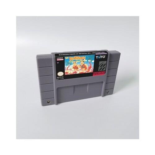 Flintstoned Treasure of Sierra Madrock - Action Game Card US Version English Language