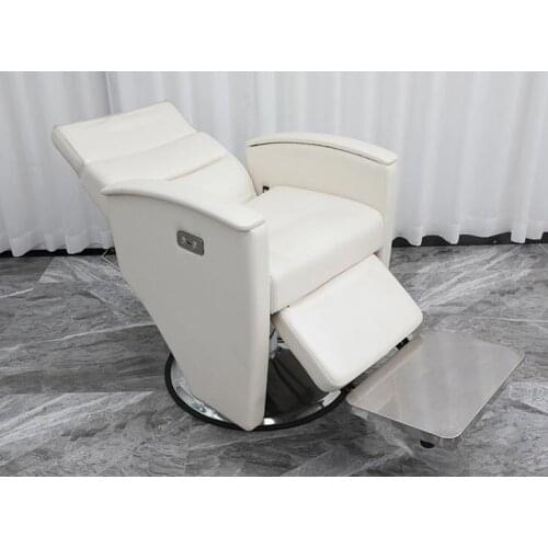 Hair dresser chair rotating lift hair dresser chair hair dresser tube scalp chair electric reclining big chassis hair dresser