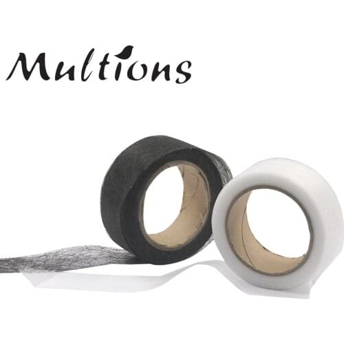 2Pcs 10m Double Side Iron On Hemming Tapes 20mm Wonder Web Fusible Bonding Lace Trim Sewing Garment Accessories
