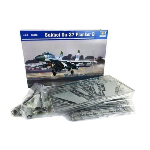 Trumpeter 1/32 02224 Soviet SU27 Flanker B Aircraft Airplane Static Model Kit TH05304-SMT2