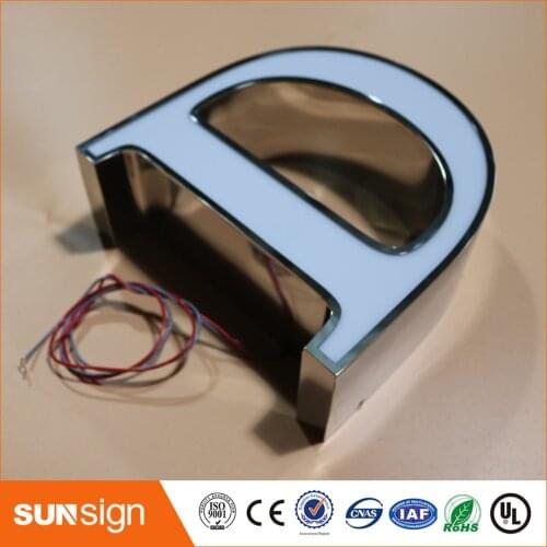 New Arrival! 3D Acrylic LED Letters sign Outdoor customized Advertising Business open sign