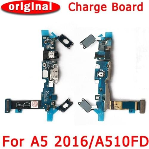 Original Charging Port For Samsung Galaxy A5 2016 USB Charge Board For A510 PCB Dock Connector Flex Cable Replacement parts