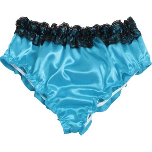 Plus Size 3XL Stain Pajama Bowknot Pyjamas Womens Underwear Invisible Seamless Bikini Lace Underwear Half Back Coverage Panties