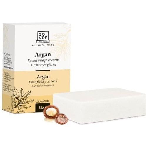 SOIVRE JABON FACIAL DE ARGAN 125 G