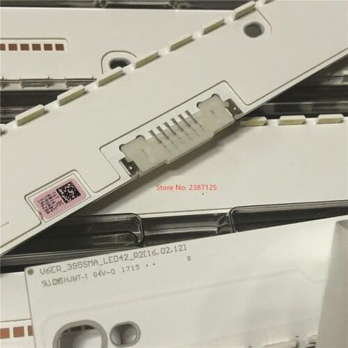 LED Backlight strip 42 Lamp For Samsung 40"TV V6ER_395SMA_LED42_R2 395SMB BN96-39627A 39628A UN40KU7000 UE40KU6400 UE40MU6400