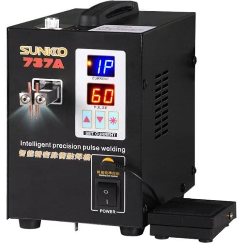 Battery Spot Welder Precision Pulse Mini Butt Handheld Welding Machine Small DIY Lithium Battery Welding Equipment Charging Mode