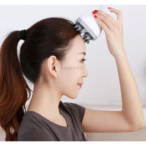 Intelligent electric head massager pet cat massager relieves pressure at acupoints promotes blood circulation and hair growth