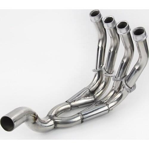 Motorcycle Exhaust Full System Modified Front Header Link Pipe Slip on for Yamaha XJ6N Stainless Steel