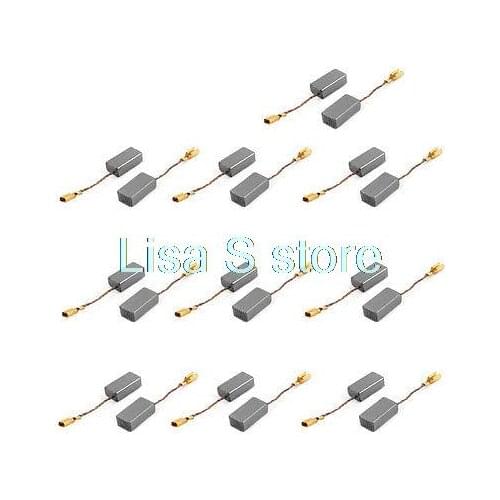 20pcs Electric Angle Grinder Motor 9553 Carbon Brushes 15mm x 7mm x 4.5mm/ 19/64" x 9/64" x 19/32"