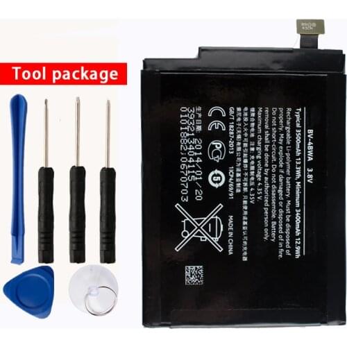 Original BV-4BWA phone battery for Nokia Lumia 1320 Built-in BV4BWA 3500mAh