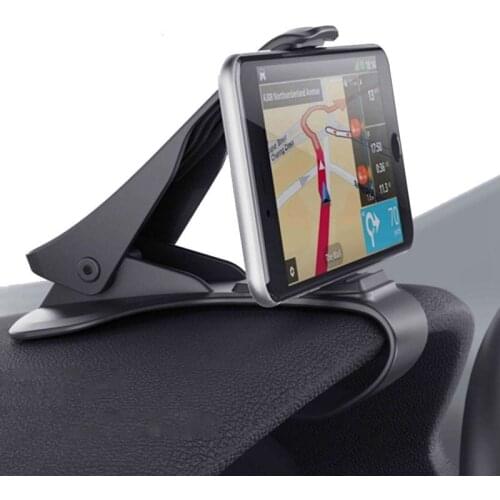 Smartphone Car Mount HUD Design Dashboard Clip Phone Holder Cradle Phone Safe Driving for IPhone X8 7 Plus Samsung S10 9 8