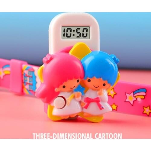 SKMEI Creative Watch Fun Children Watch Flower Angel Baby Cartoon Kids Digital Watches Waterproof Small Boys Girls montre enfant
