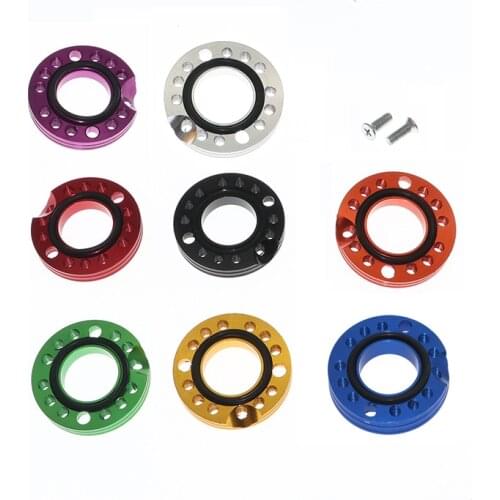 28mm colorful CNC Carb Adjuster Carburetor Inlet Manifold Spinner Plate Adaptor For Pit Dirt Bikes Buggy