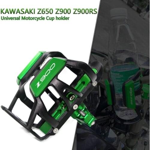 For KAWASAKI Z650 Z900 Z900RS Z 650 Z 900 Z 900RS 2017-2020 2021 CNC Aluminum Water cup Holder Motorcycle ccessories Bottle Cage