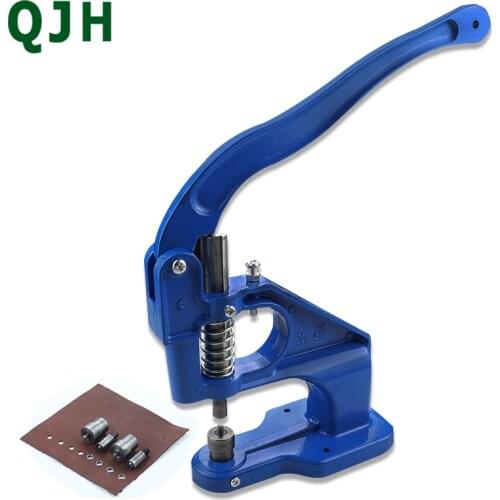 Air eye button installation tool stamping snap fastener eyelet hand press combination Snap button installation mold leather tool
