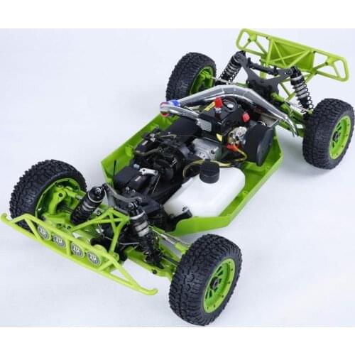 NEW Fully Nylone Version Red/Green Color 1/5 RC Gas Off Road 4x4 36cc Truck RTR (2.4Ghz)Compatible Losi 5ive-T 4WD 5T Truck